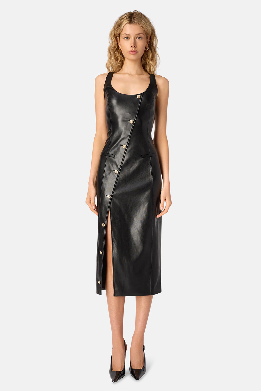 Kirby Vegan Leather Dress 0 / Black