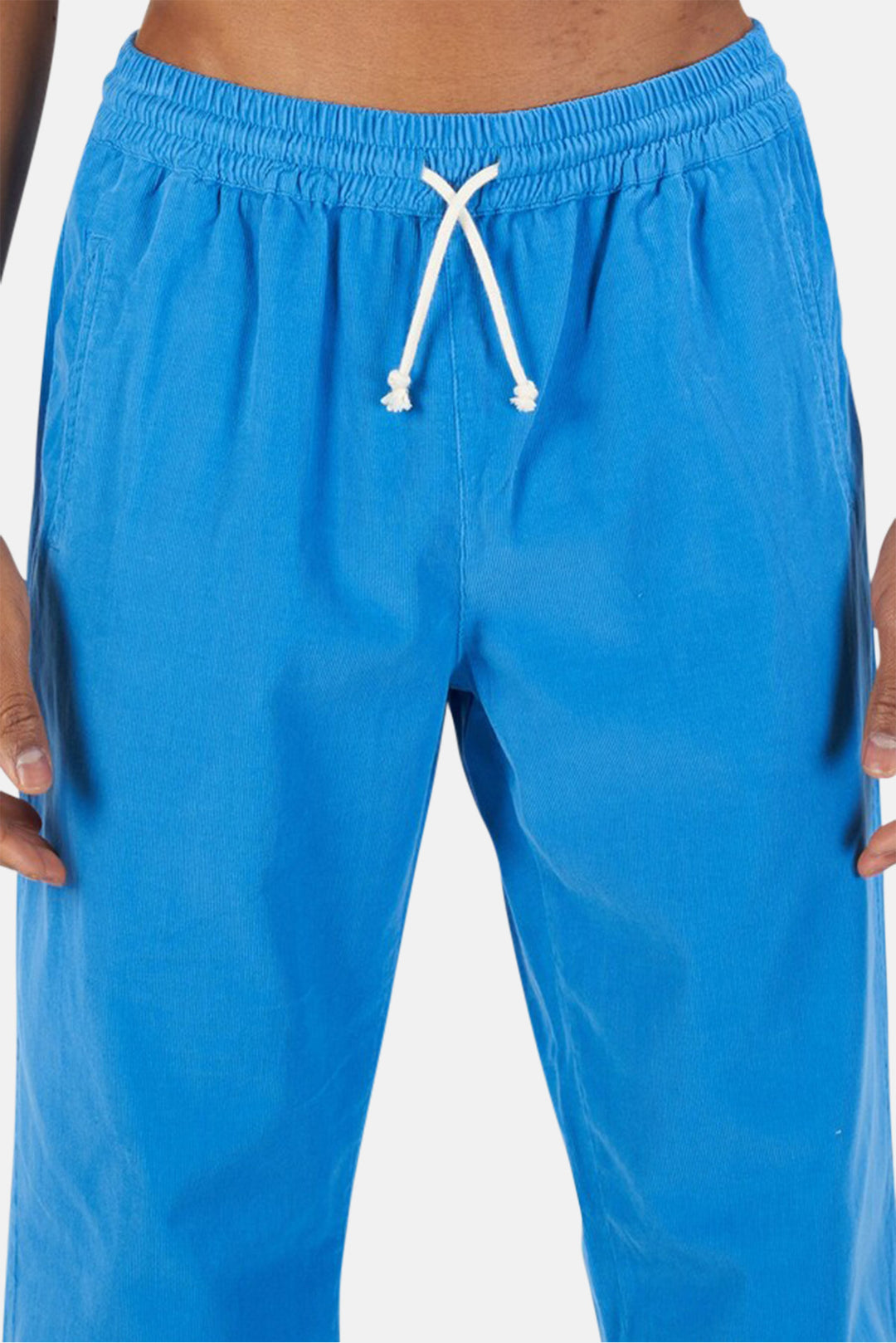 Lemos Beach Trousers Cendre Blue Corduroy