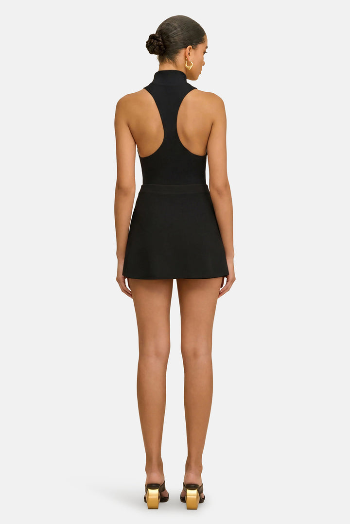 Lakshmi Knit Top Black