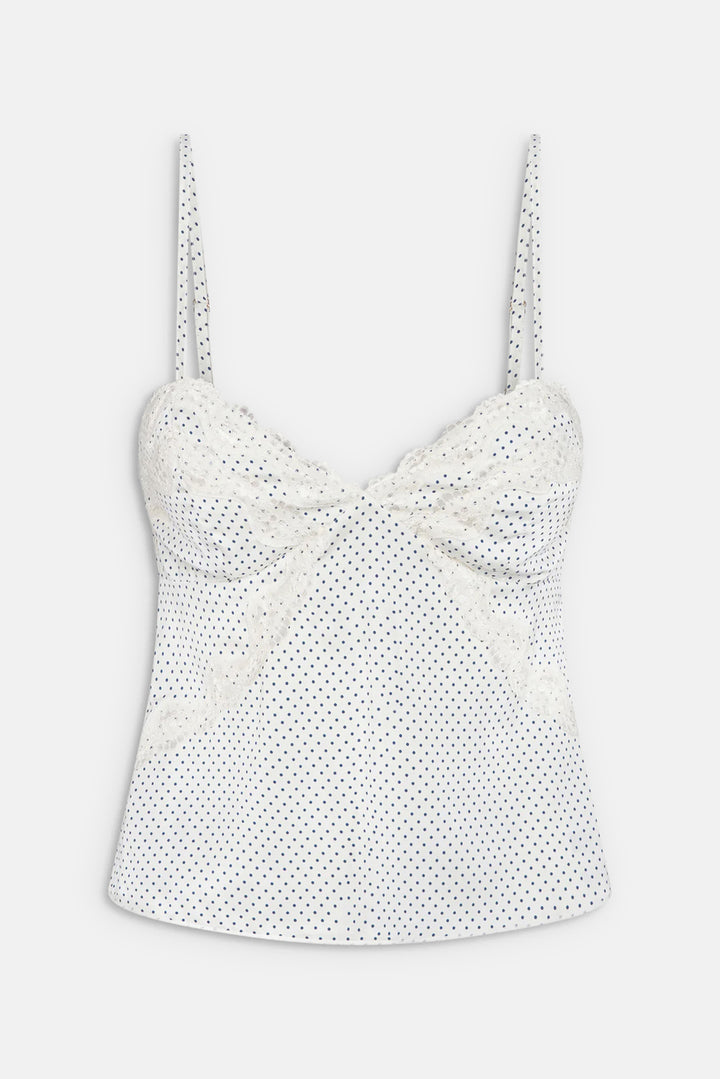 Laura Silk Camisole French Pearl