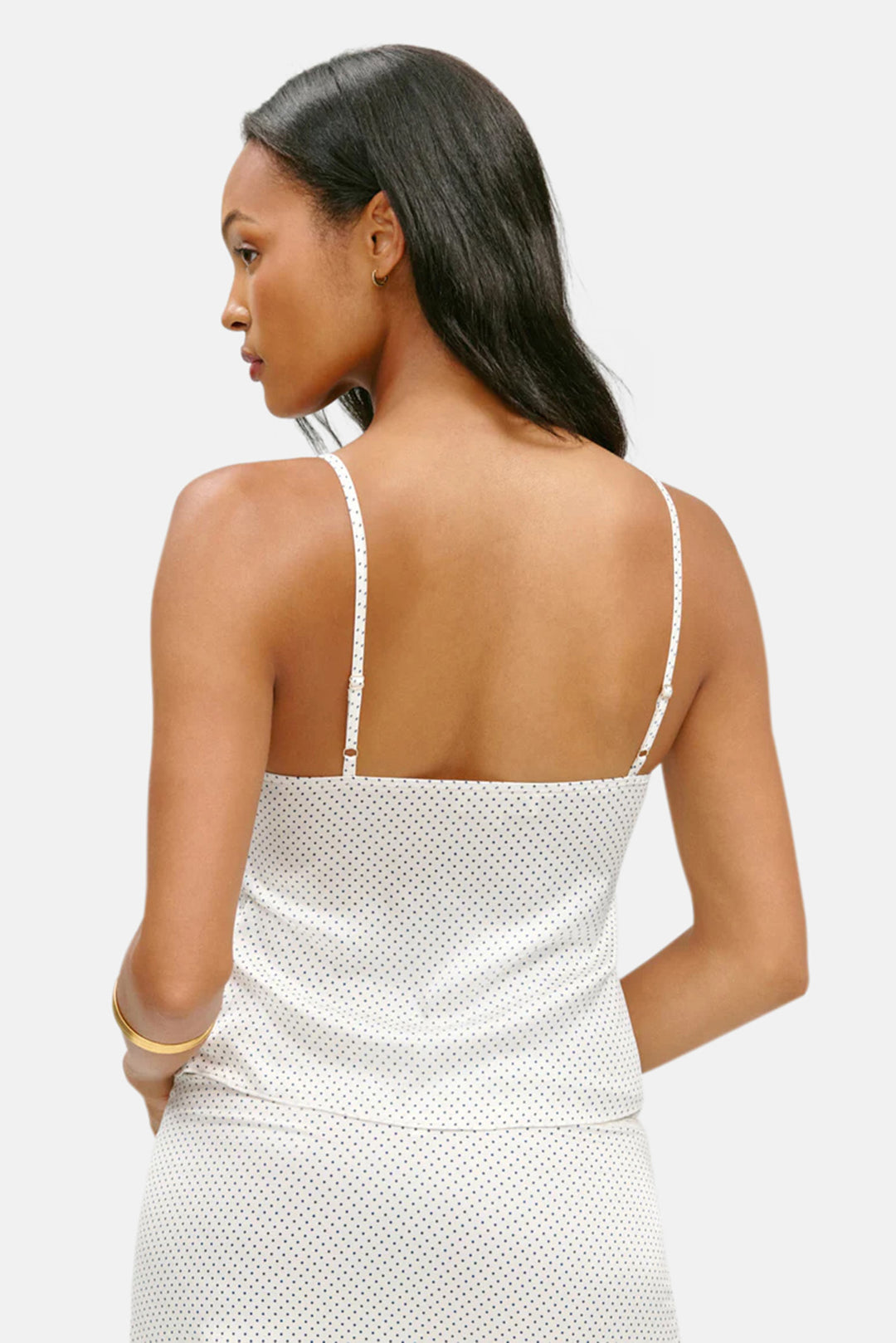 Laura Silk Camisole French Pearl