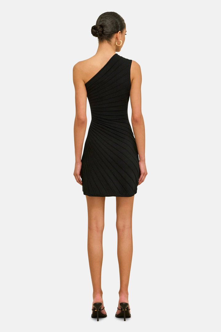 Leanna Knit Dress Black