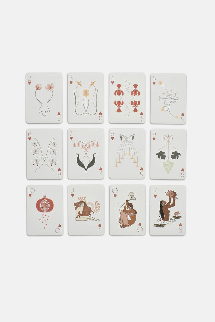 Leo Playing Cards Seafoam