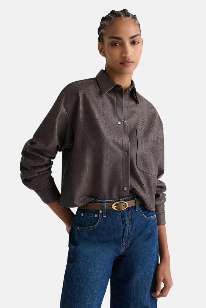 Little Big Joe in Dark Chocolate Python
