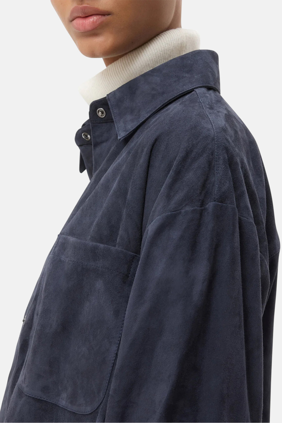 Little Big Joe in Paper Suede Midnight