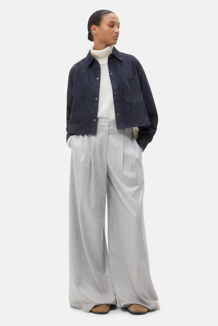 Little Big Joe in Paper Suede Midnight