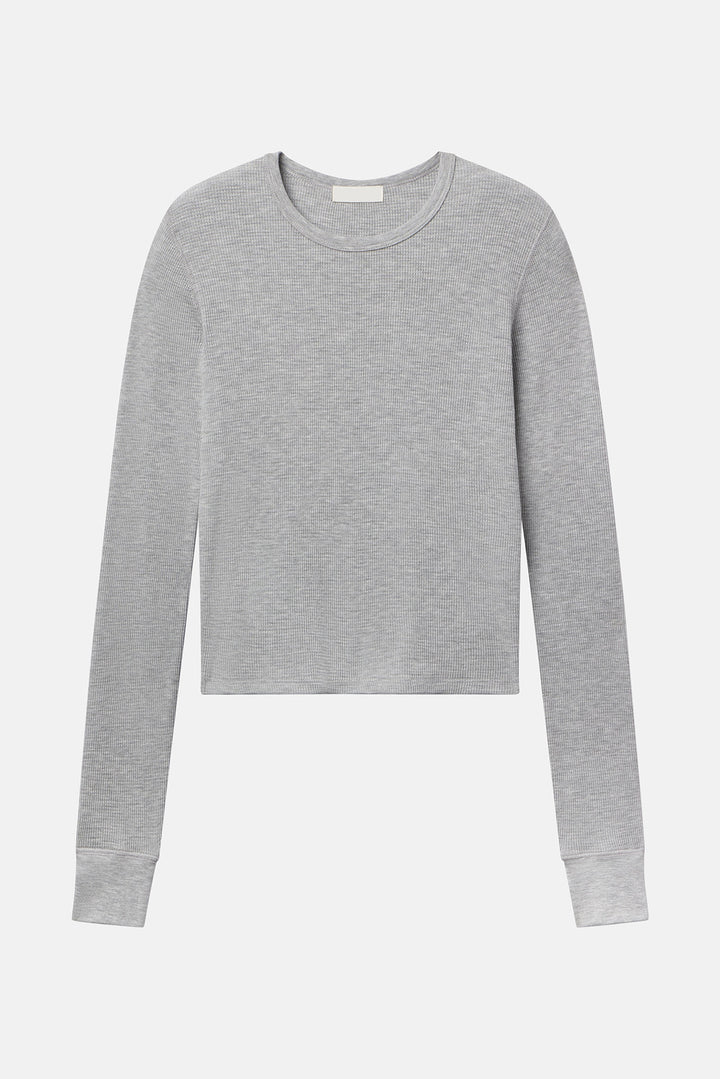 Long Sleeve Thermal Heather Grey