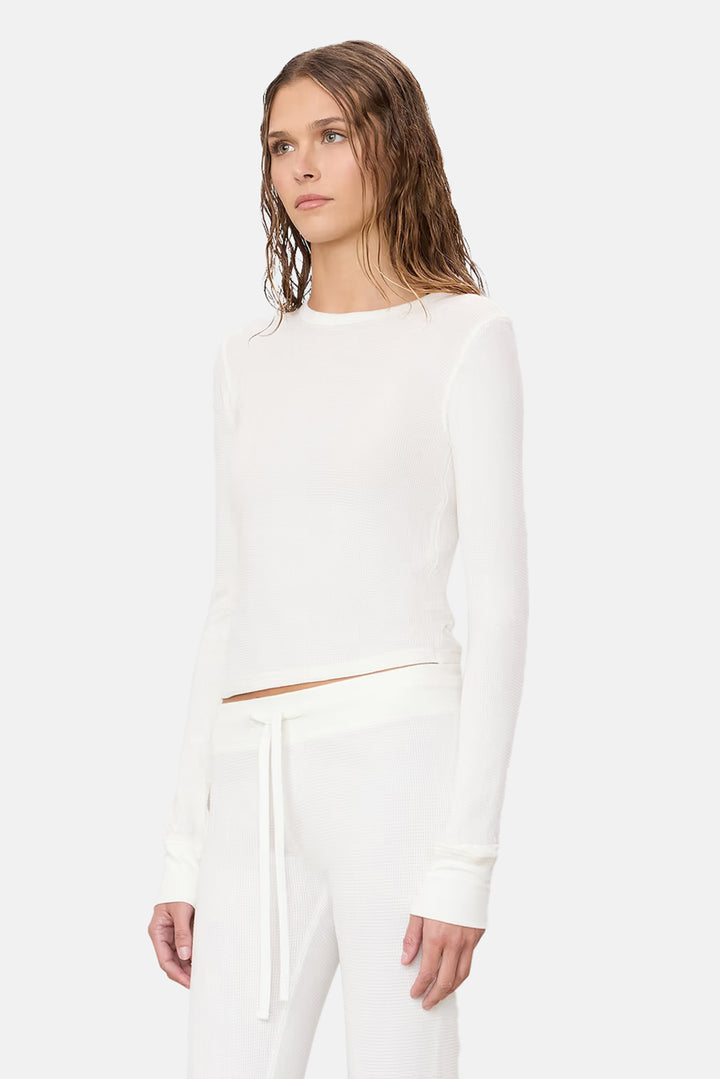Long Sleeve Thermal Ivory