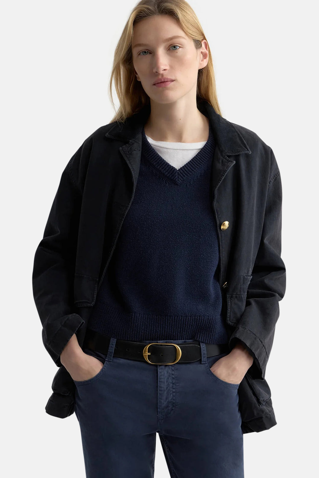 Lorimer Pant Vintage Washed - Admiral Blue