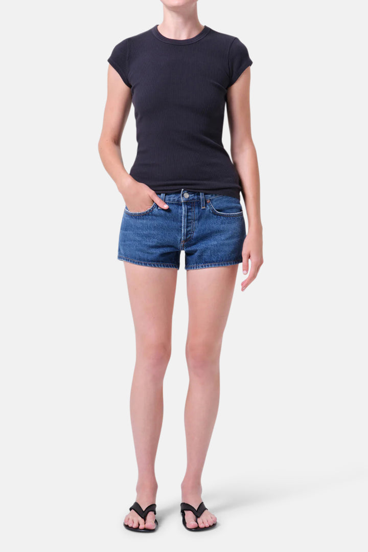 Low Rise Parker Short In Enamour