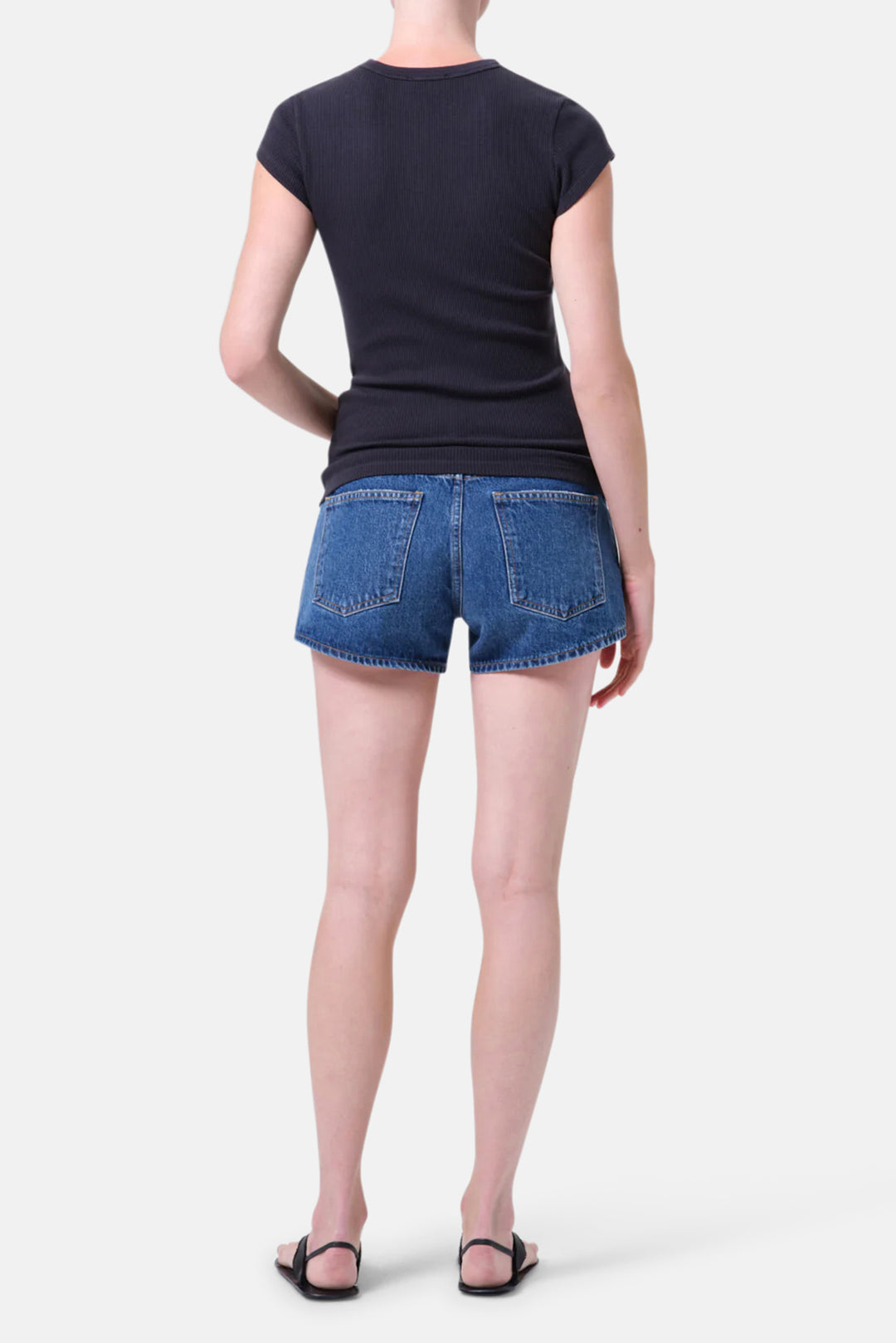 Low Rise Parker Short In Enamour