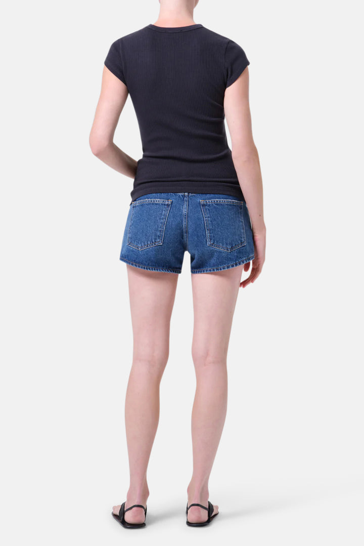 Low Rise Parker Short In Enamour
