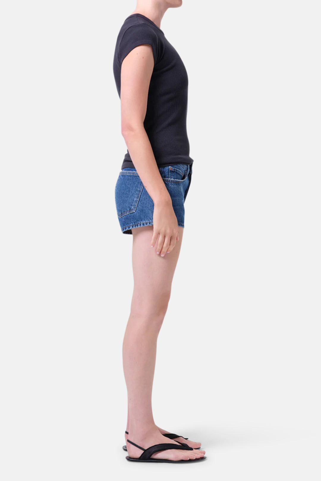 Low Rise Parker Short In Enamour