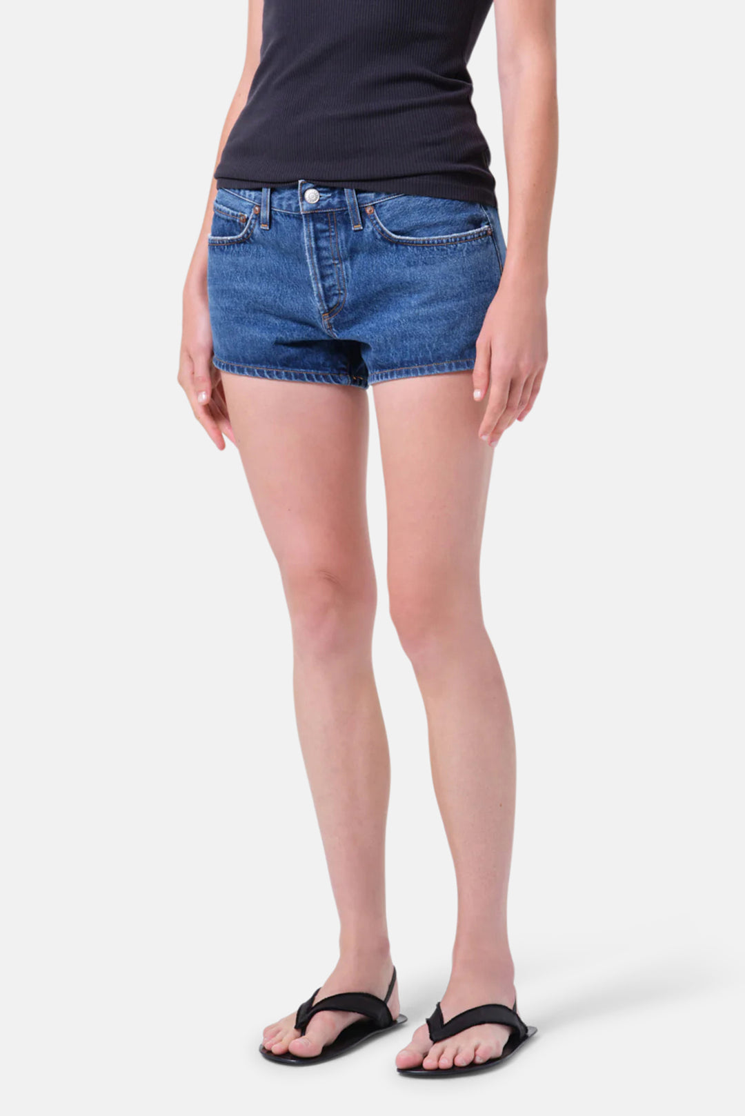 Low Rise Parker Short In Enamour