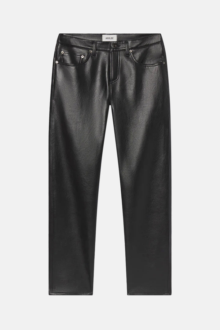 Low Rise Slim (Recycled Leather) in Detox