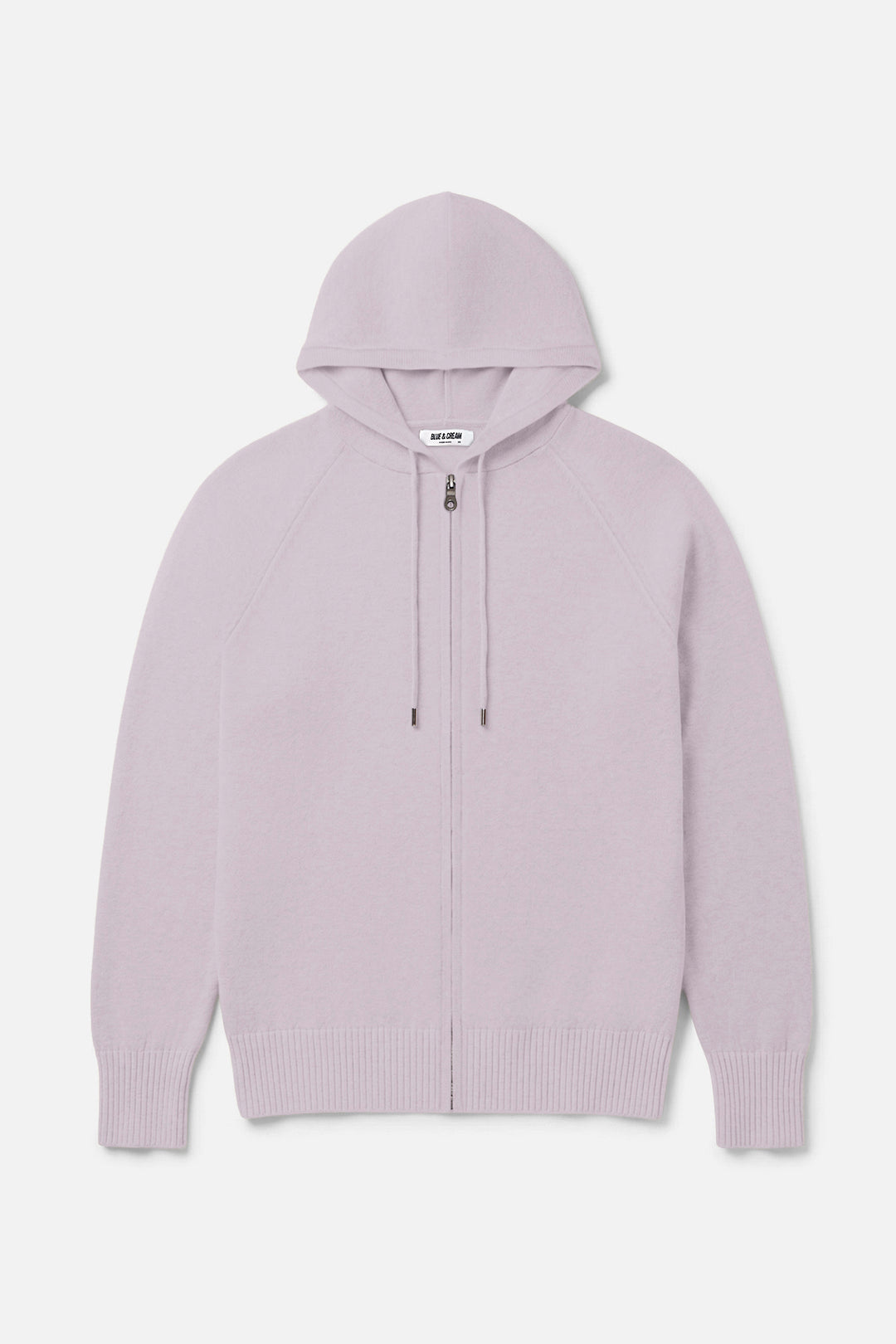 Luke Zip Hoodie Laser White