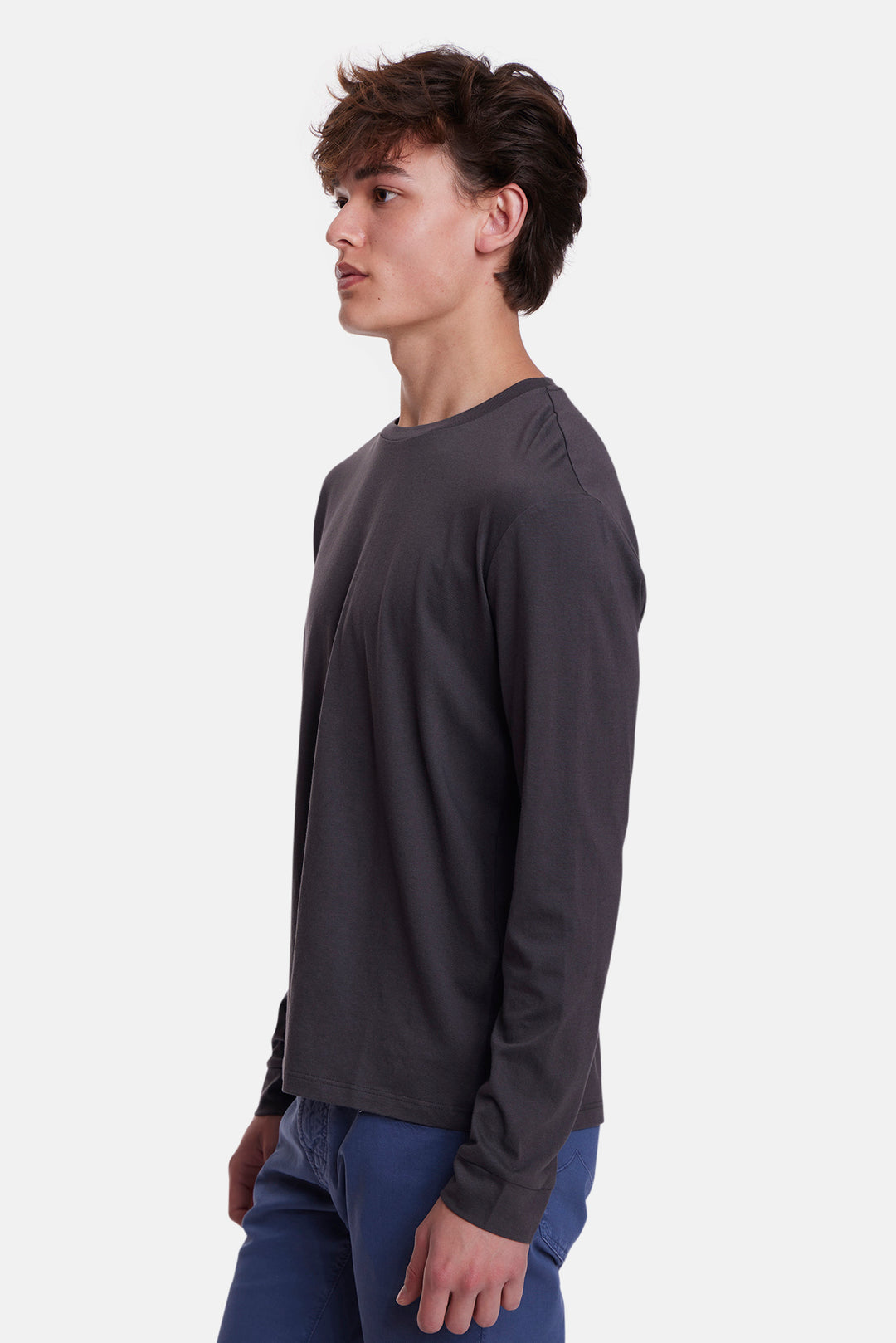 Luxe Long Sleeve Bat Grey