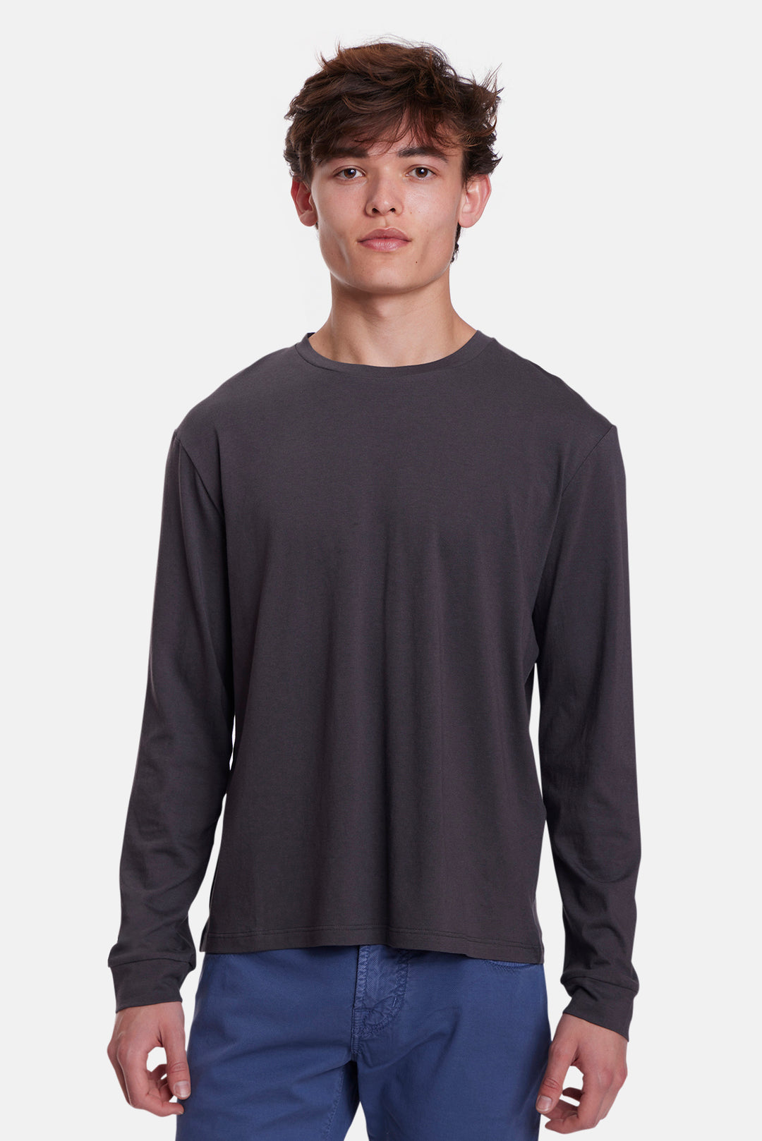 Luxe Long Sleeve Bat Grey