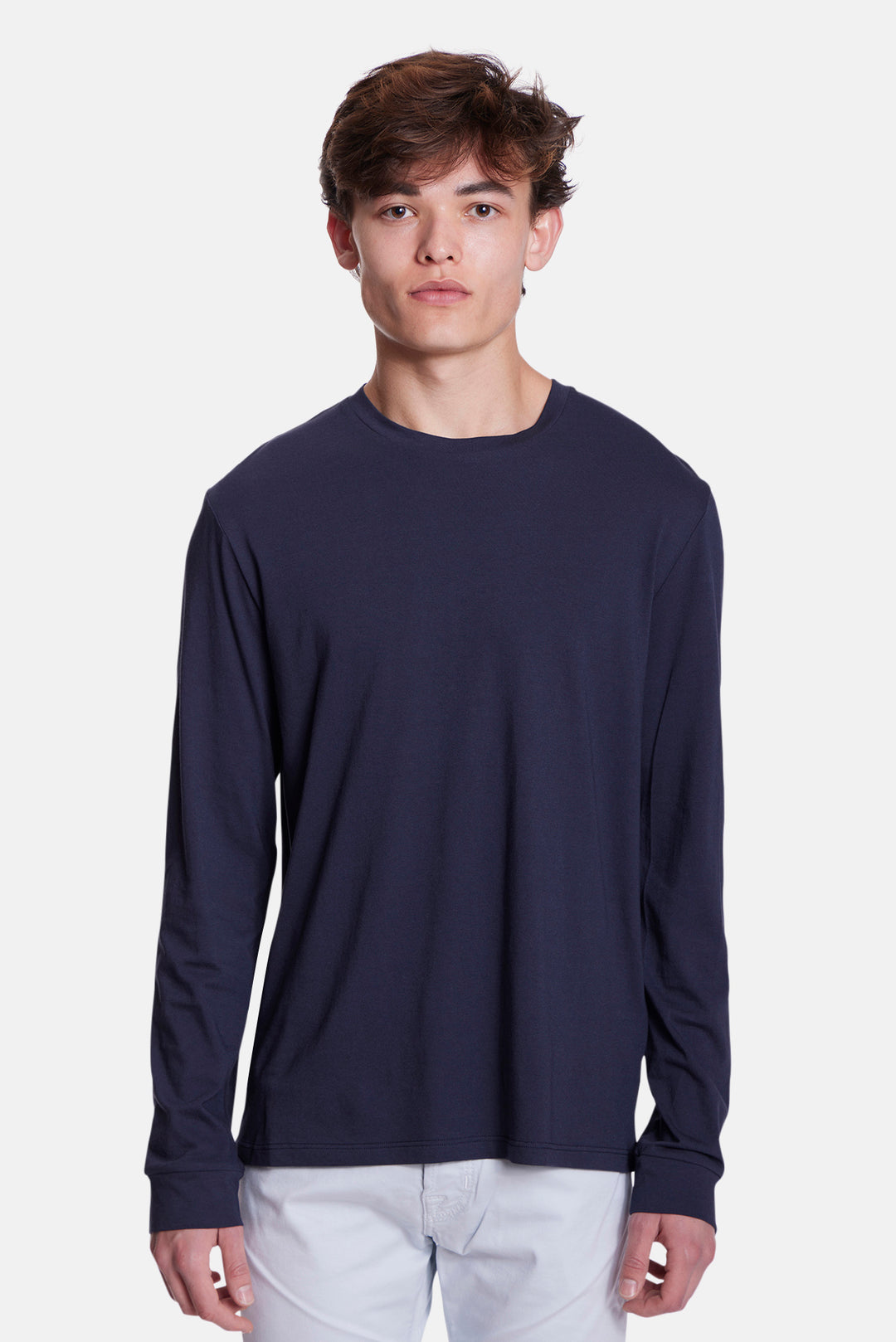 Luxe Long Sleeve Dark Navy