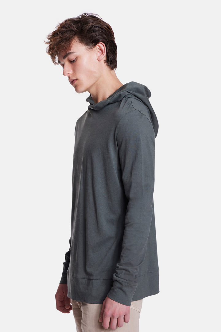 Luxe Pullover Hoodie Dark Green