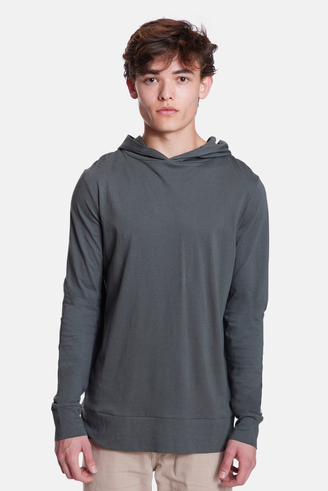 Luxe Pullover Hoodie Dark Green
