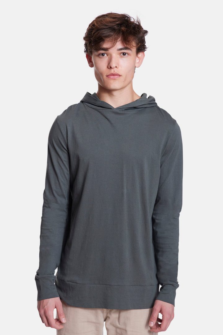 Luxe Pullover Hoodie Dark Green
