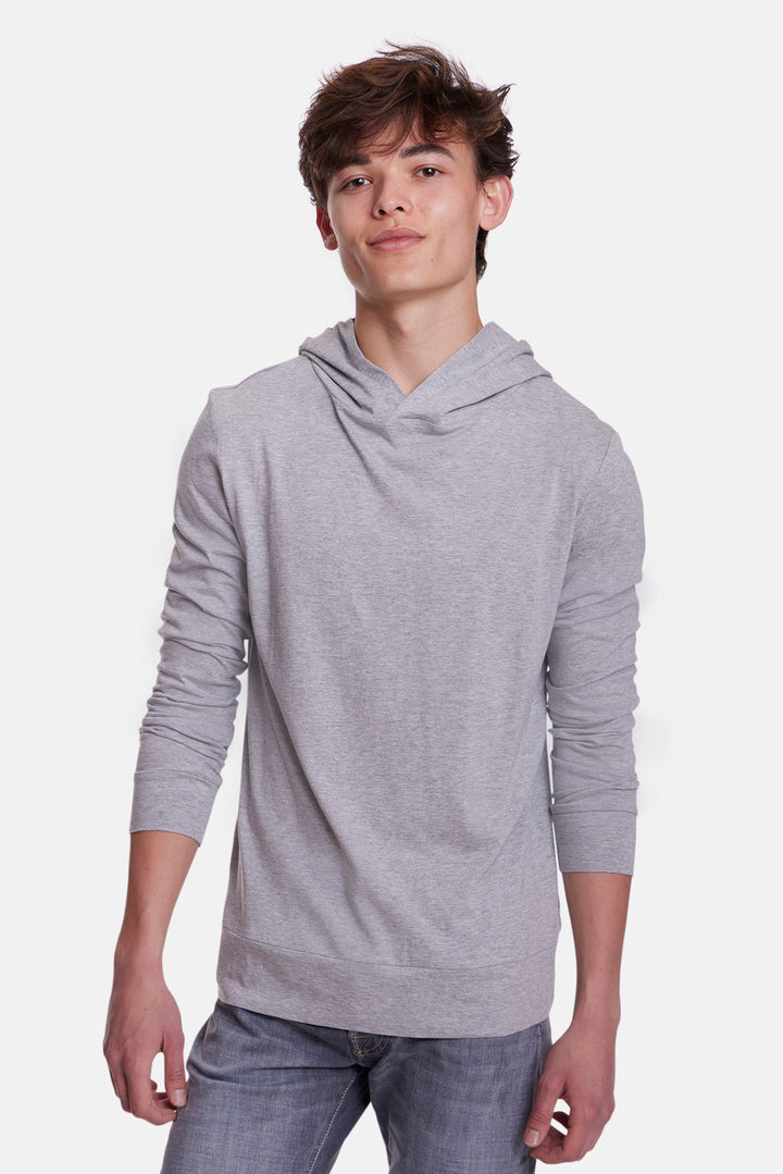 Luxe Pullover Hoodie Heather Grey