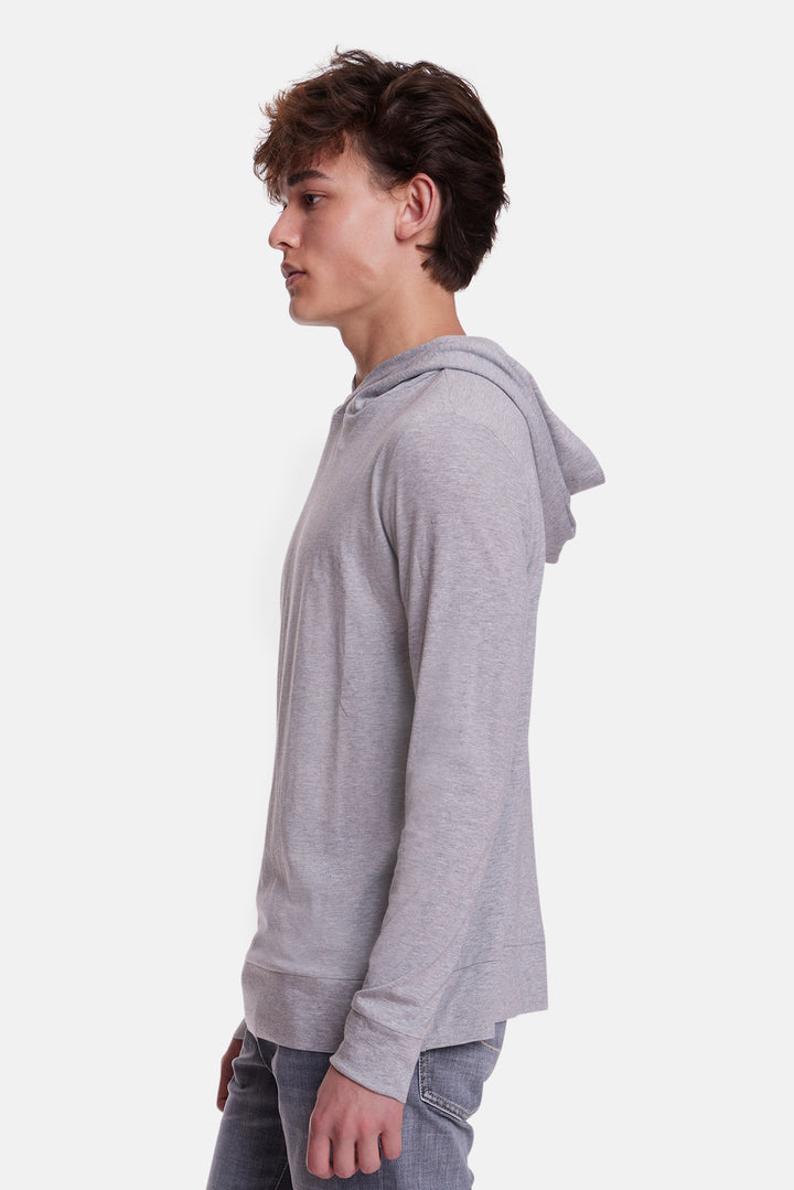 Luxe Pullover Hoodie Heather Grey