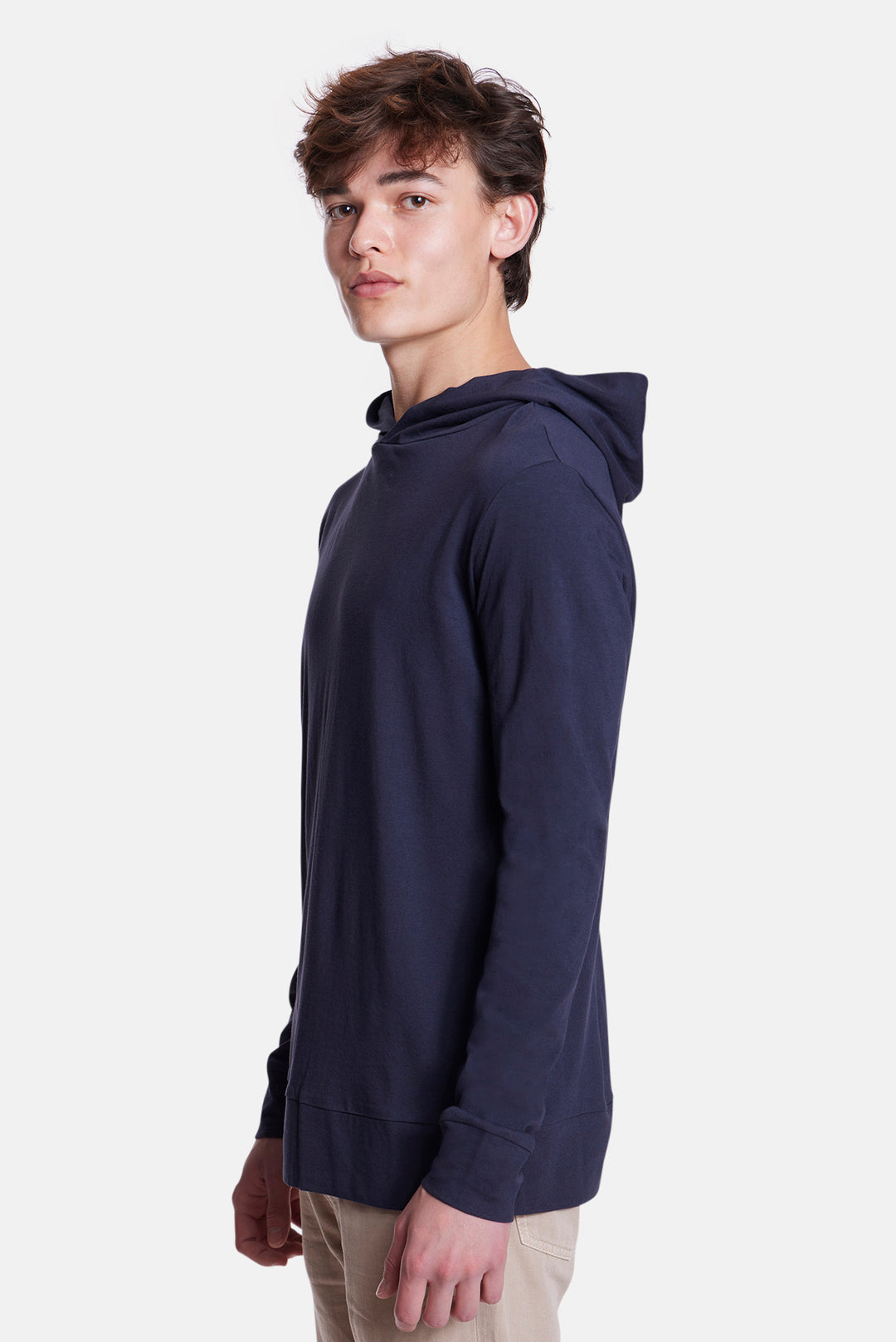 Luxe Pullover Hoodie Navy