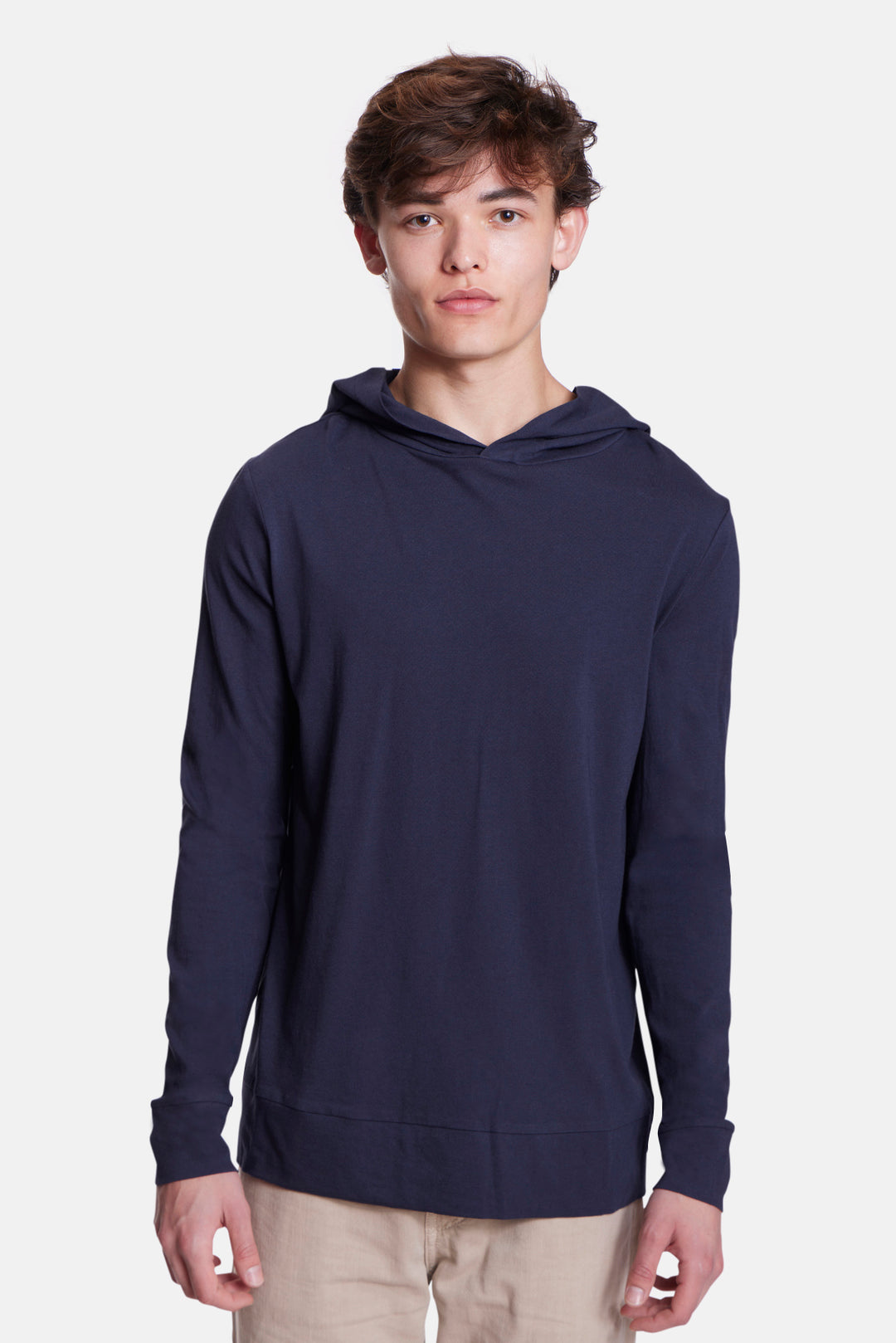 Luxe Pullover Hoodie Navy