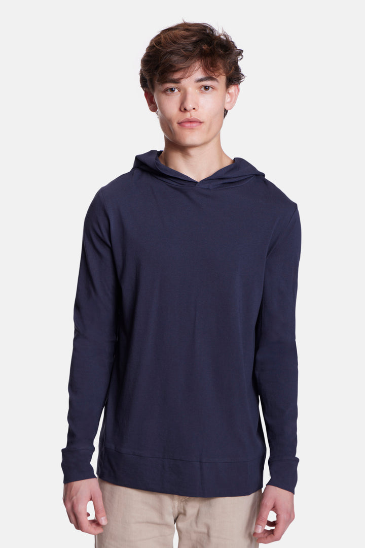 Luxe Pullover Hoodie Navy