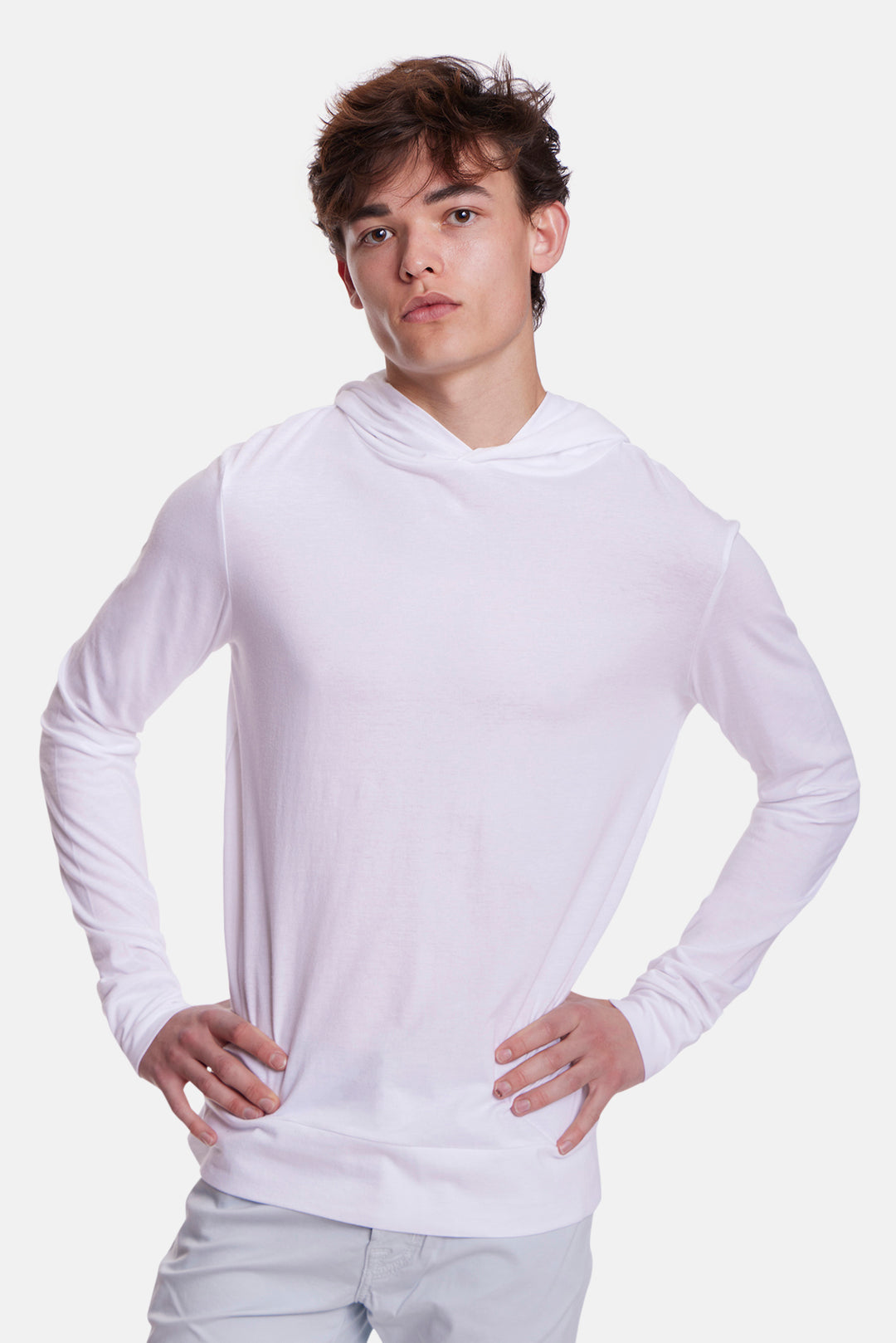 Luxe Pullover Hoodie White