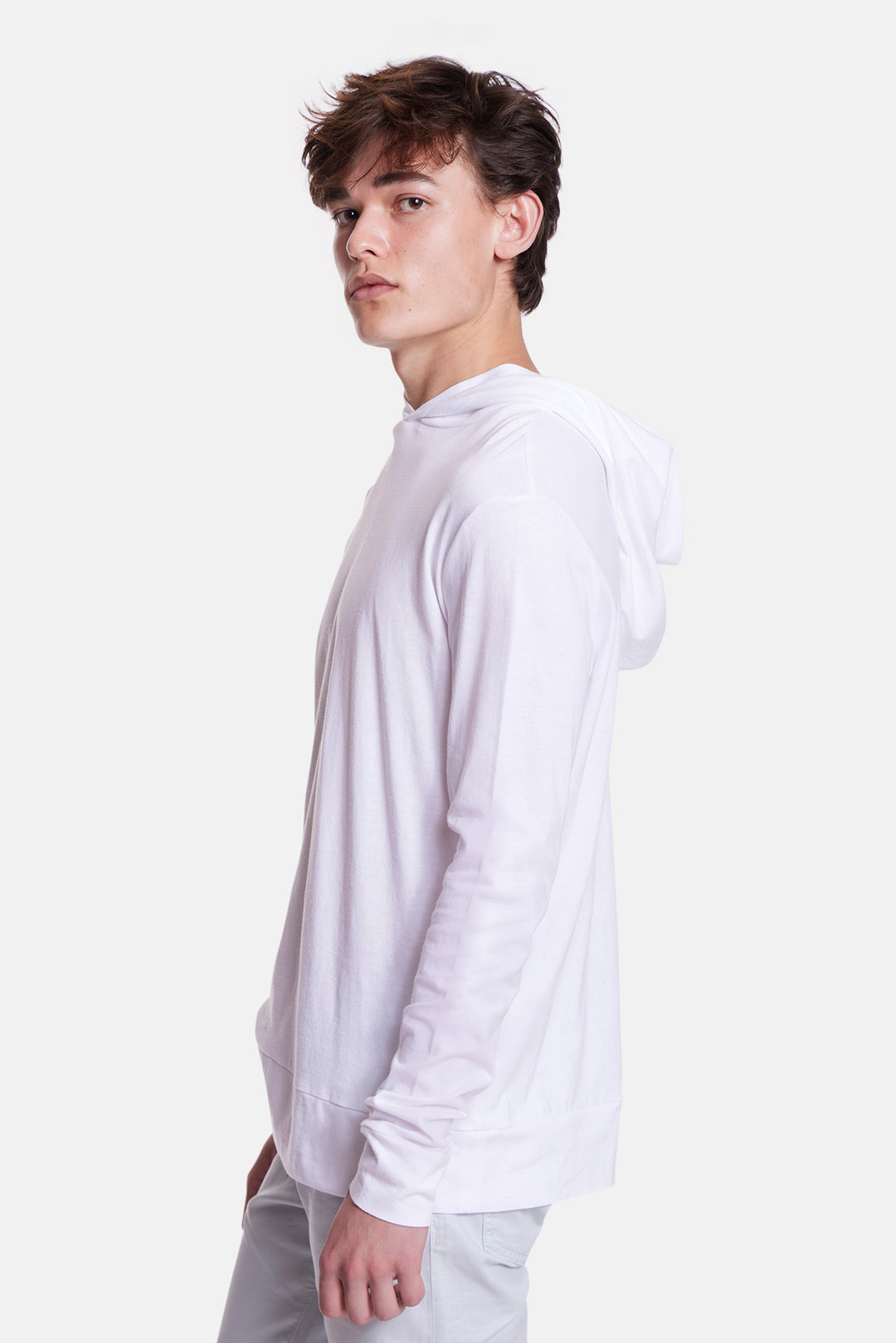 Luxe Pullover Hoodie White