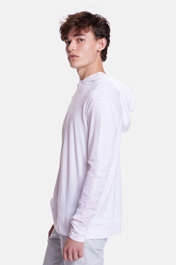Luxe Pullover Hoodie White