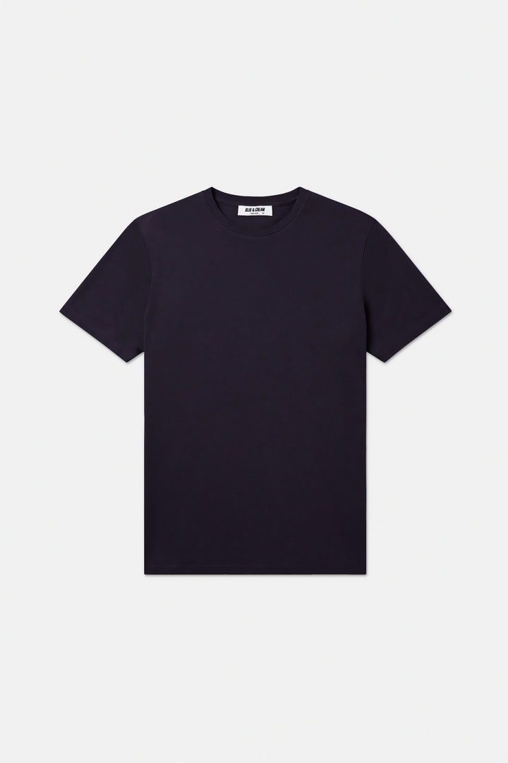 Luxe Jersey Tee Dark Navy