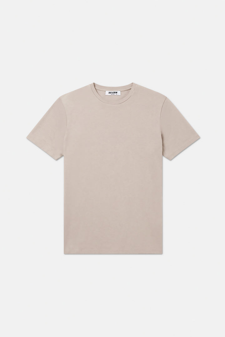 Luxe Jersey Tee Pale Grey