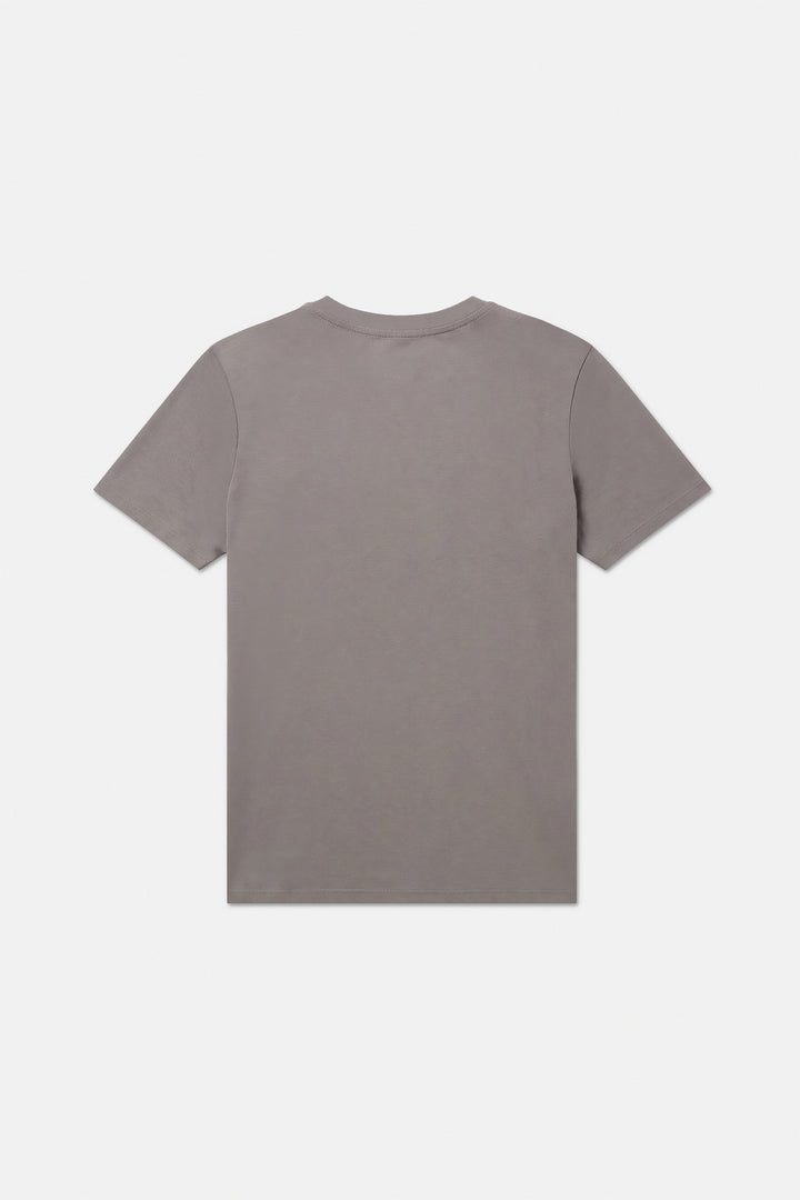 Luxe Jersey Tee Steel Grey