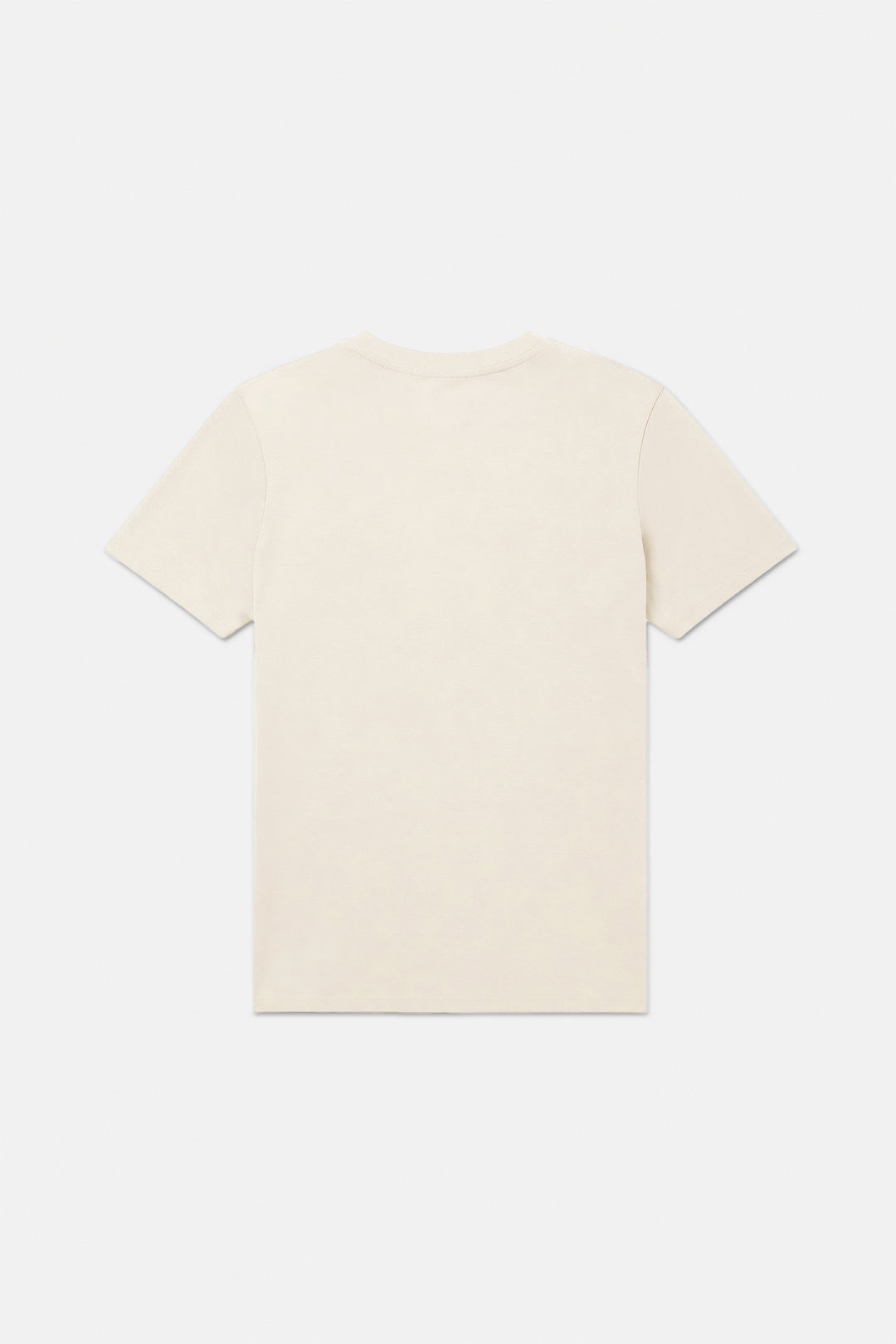 Luxe Jersey Tee Pale Yellow