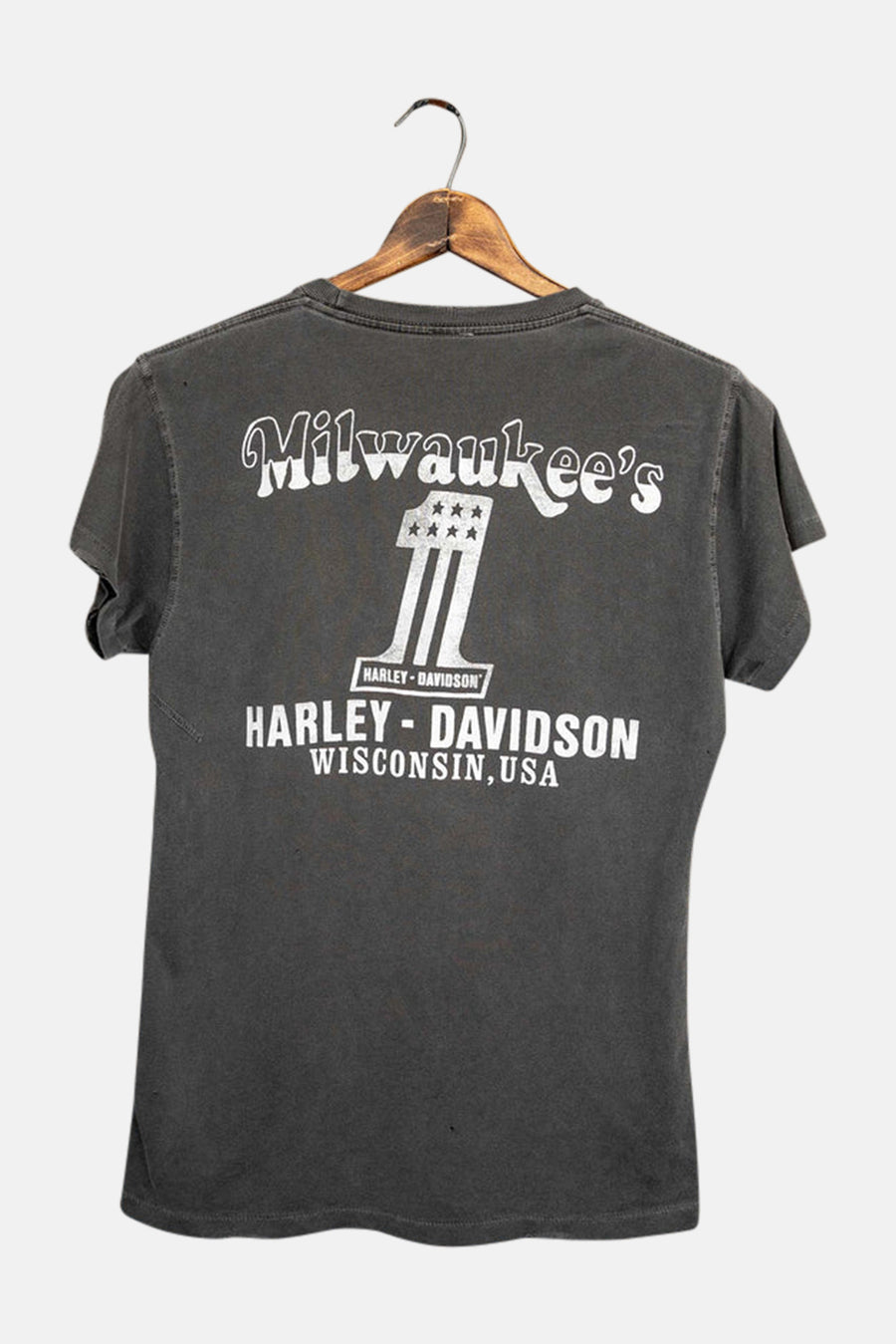 Harley Live To Ride Tee Black Pigment