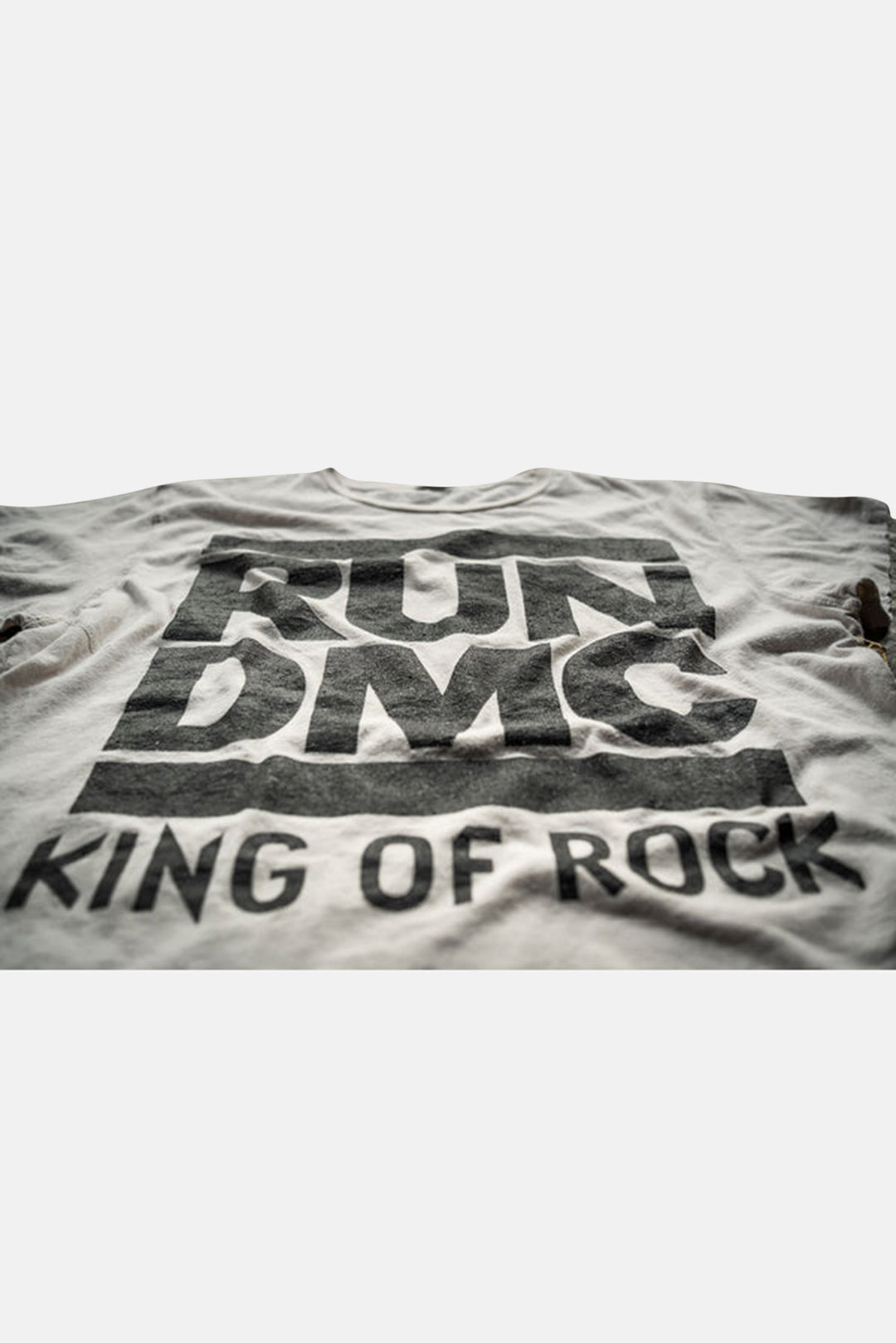 run dmc t shirt dress Run DMC King Of Rock Oversized Tee Dress Vintage White blueandcream