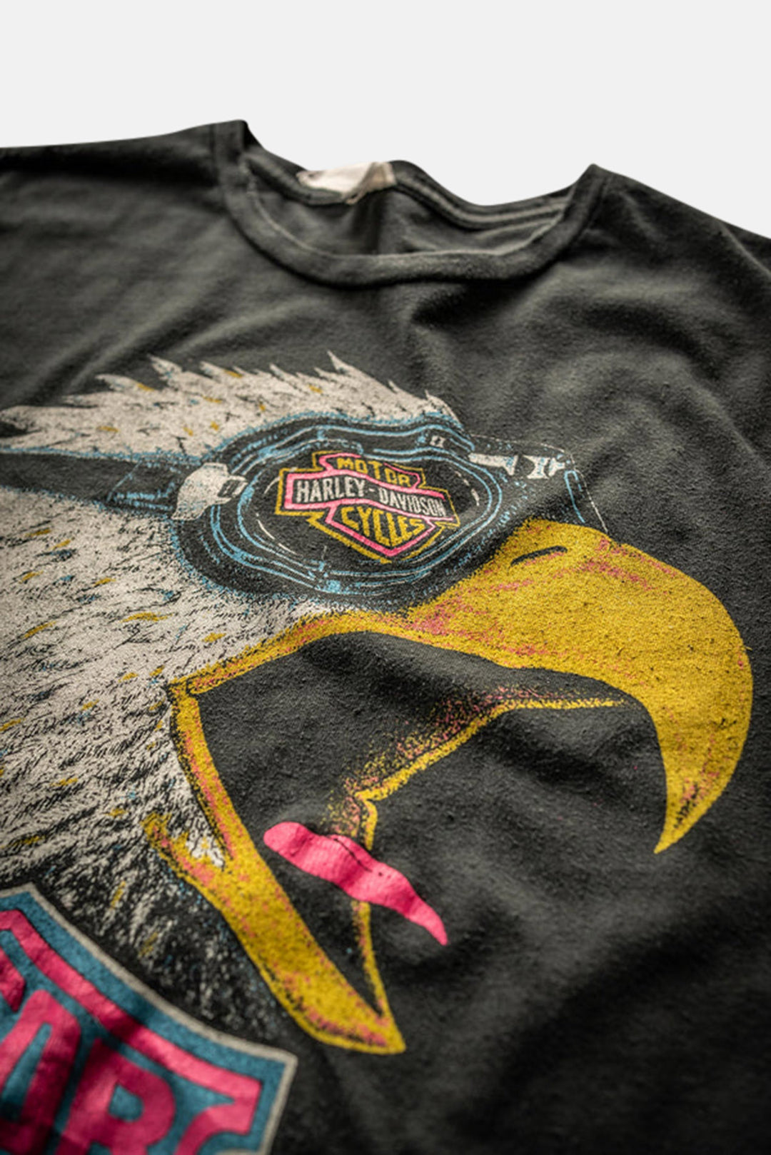 harley davidson t shirt dress Harley Davidson Rules Oversized Tee Dress Coal Pigment, S