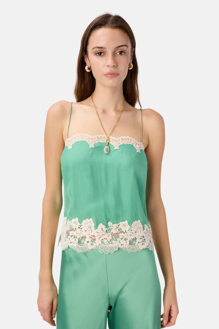 Maiya Silk Camisole Meadow