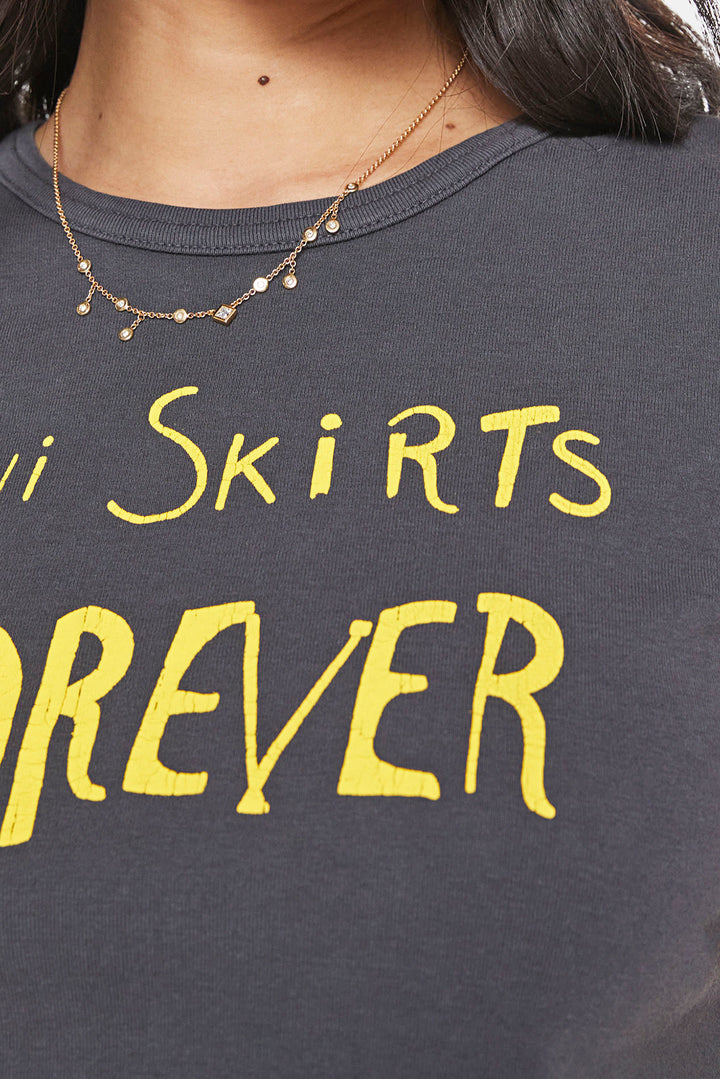 The Itty Bitty Ringer Mini Skirts Forever