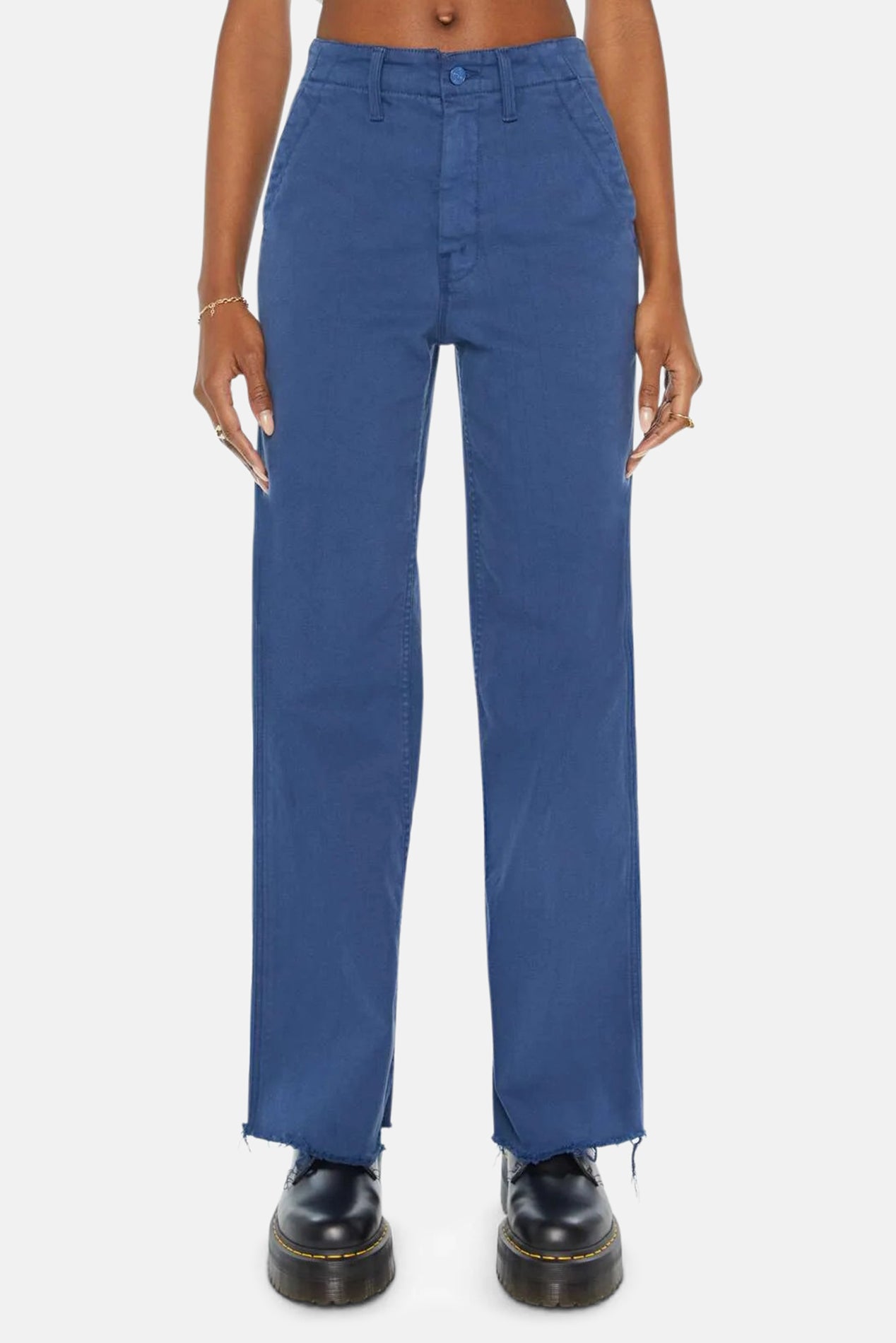 The Major Zip Sneak Fray Insignia Blue – blueandcream