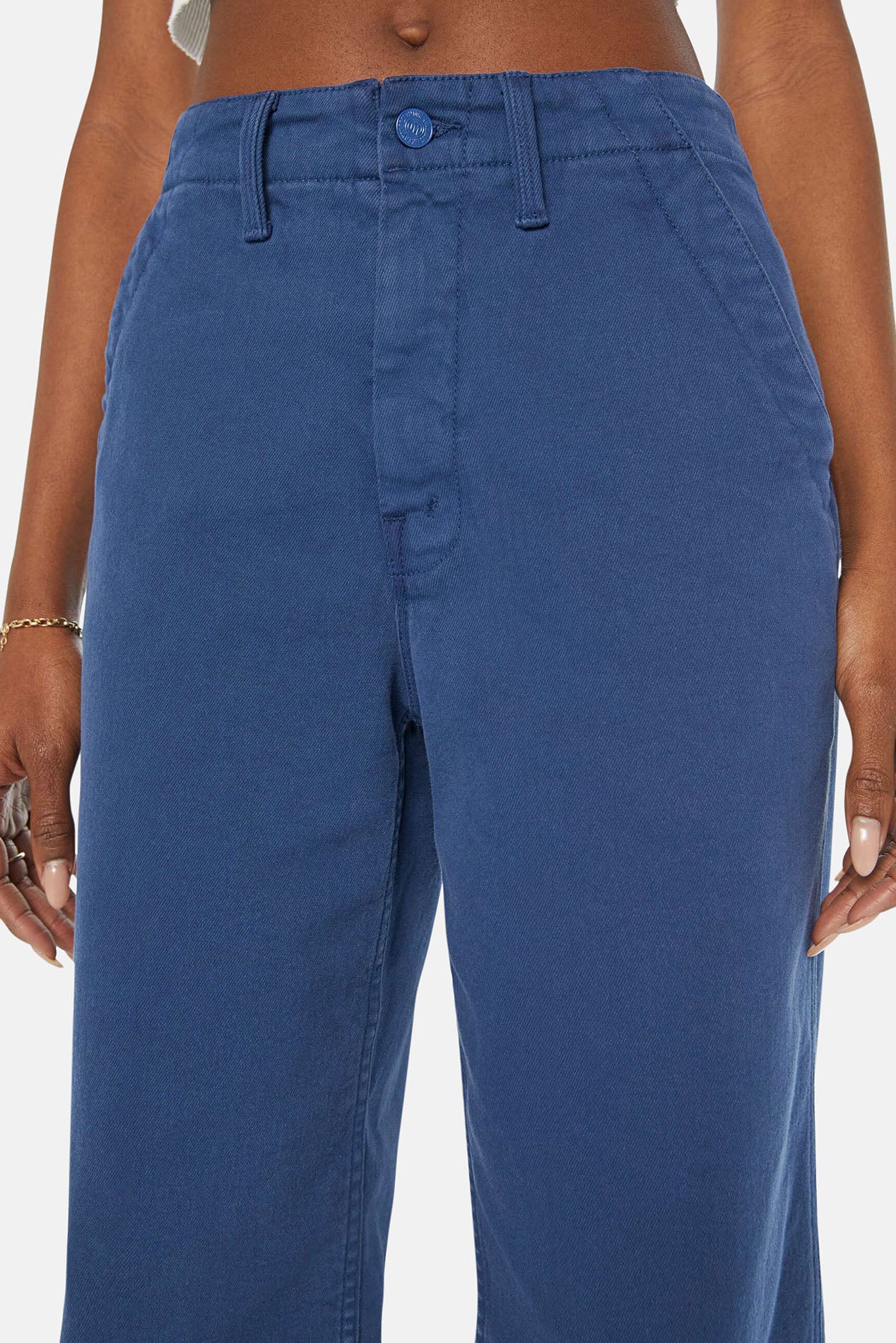 The Major Zip Sneak Fray Insignia Blue – blueandcream