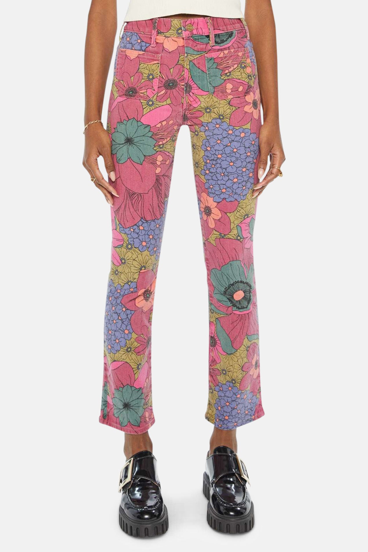 The Patch Pocket Insider Flood Psychic Floral – blueandcream