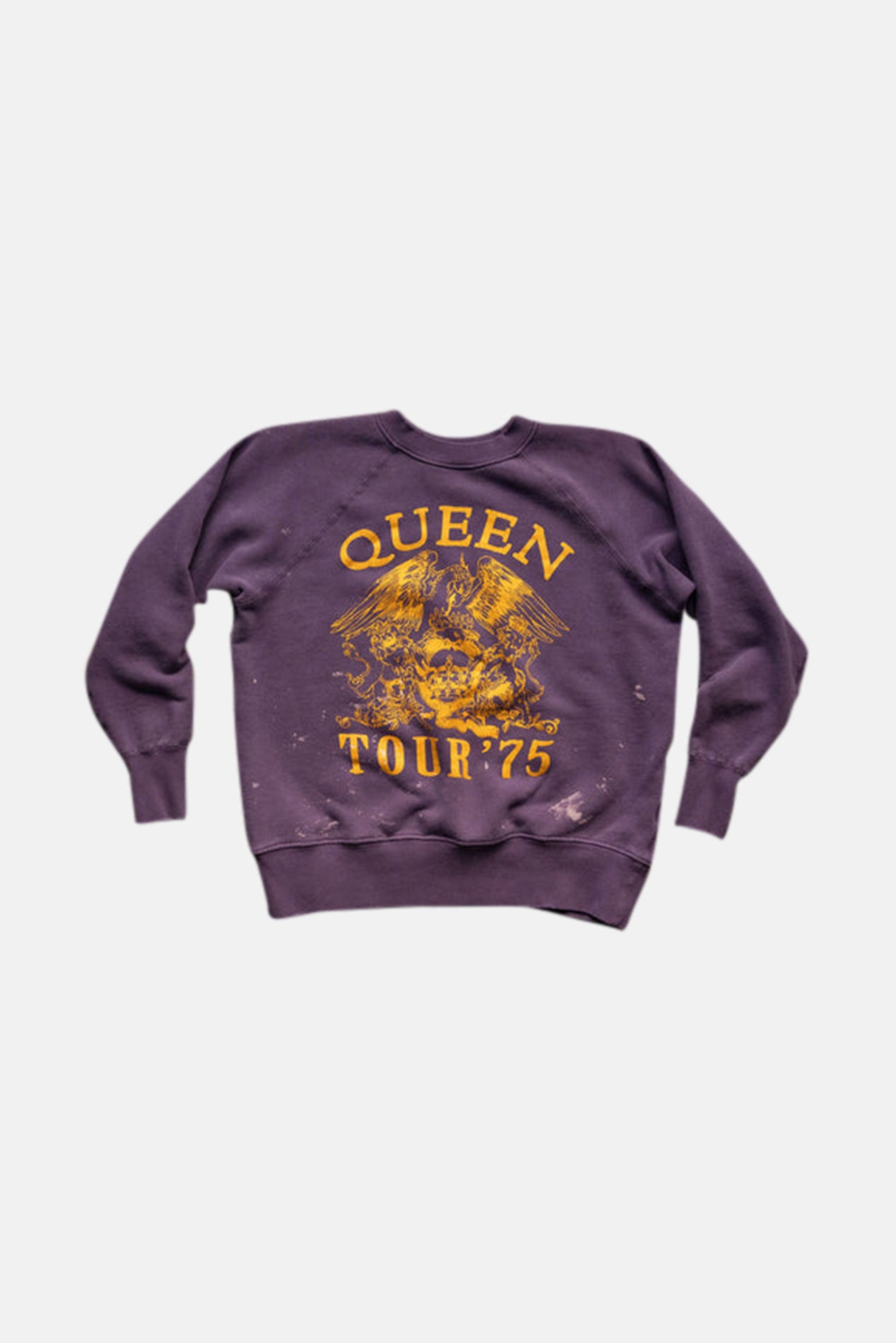 Queen Shrunken Sweatshirt Plum – blueandcream