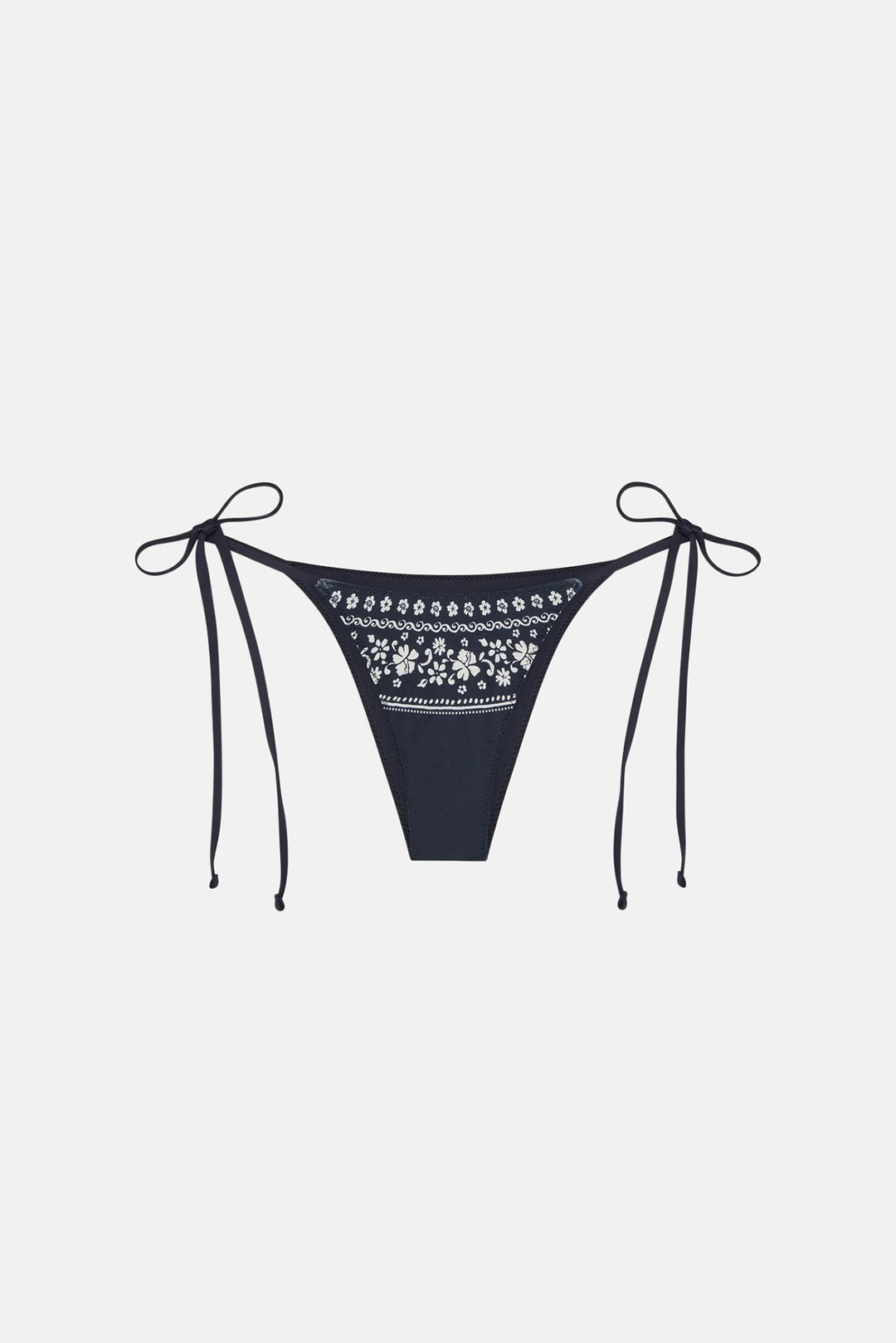 Mackenzie Cheeky String Bikini Bottom Malibu Blue