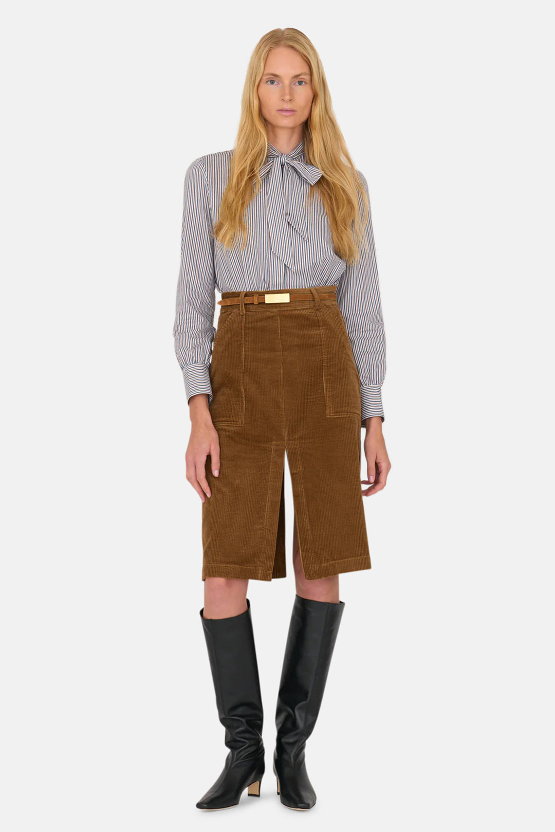 Maggie Skirt Corduroy Camel