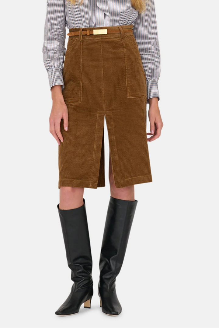 Maggie Skirt Corduroy Camel
